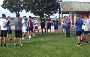 Reprise des U16 U19