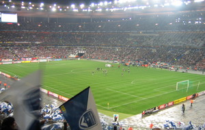 Stade de France - Finale Coupe de la Ligue - Victoire de FC Girondins Bordeaux contre Olympique Lyonnais : 1 - 0 Photo réalisée par Jérôme Hebras (Dirigeant) le 31/03/2007