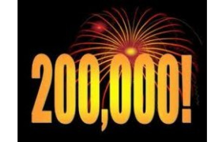 200 000 Visiteurs atteints