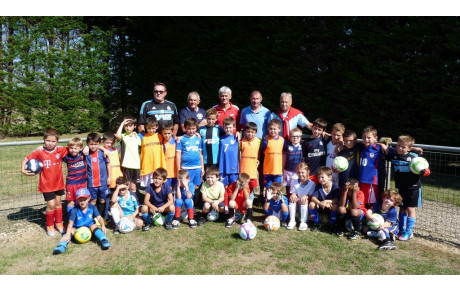 L'école de foot sous une bonne étoile