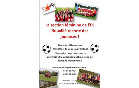L'ESN recrute des filles