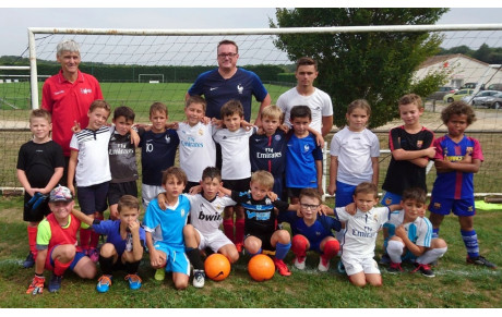 Affluence pour la rentrée de l'Ecole de Foot