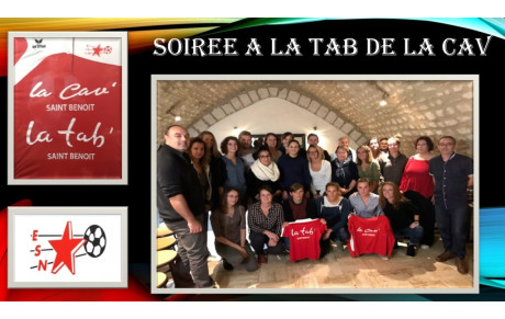 SOIREE chez notre sponsor &quot; LA CAV' DE LA TAB' &quot;