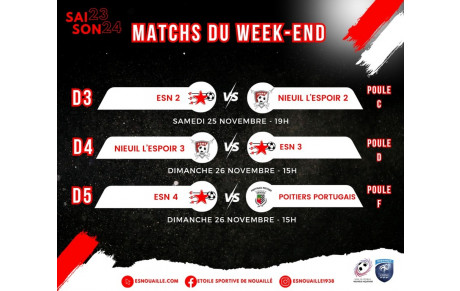 MATCH WEEK-END 🔴⚪️