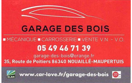 GARAGE DES BOIS